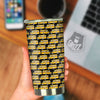 Yellow Bus Print Pattern Tumbler-grizzshop