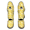 Yellow Daisy Muay Thai Shin Guards-grizzshop