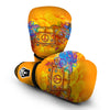 Yellow Hippie Van Boxing Gloves-grizzshop