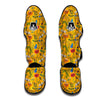 Yellow Insect Dragonfly Muay Thai Shin Guards-grizzshop