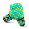 Yellow Lemon And Pear Print Pattern Boxing Gloves-grizzshop