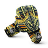 Yellow Maori Tribal Boxing Gloves-grizzshop