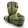 Yellow Maori Tribal Boxing Gloves-grizzshop