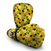 Yellow Passion Fruit Print Pattern Boxing Gloves-grizzshop