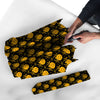 Yellow Spider Psychedelic Melt Print Pattern Umbrella-grizzshop