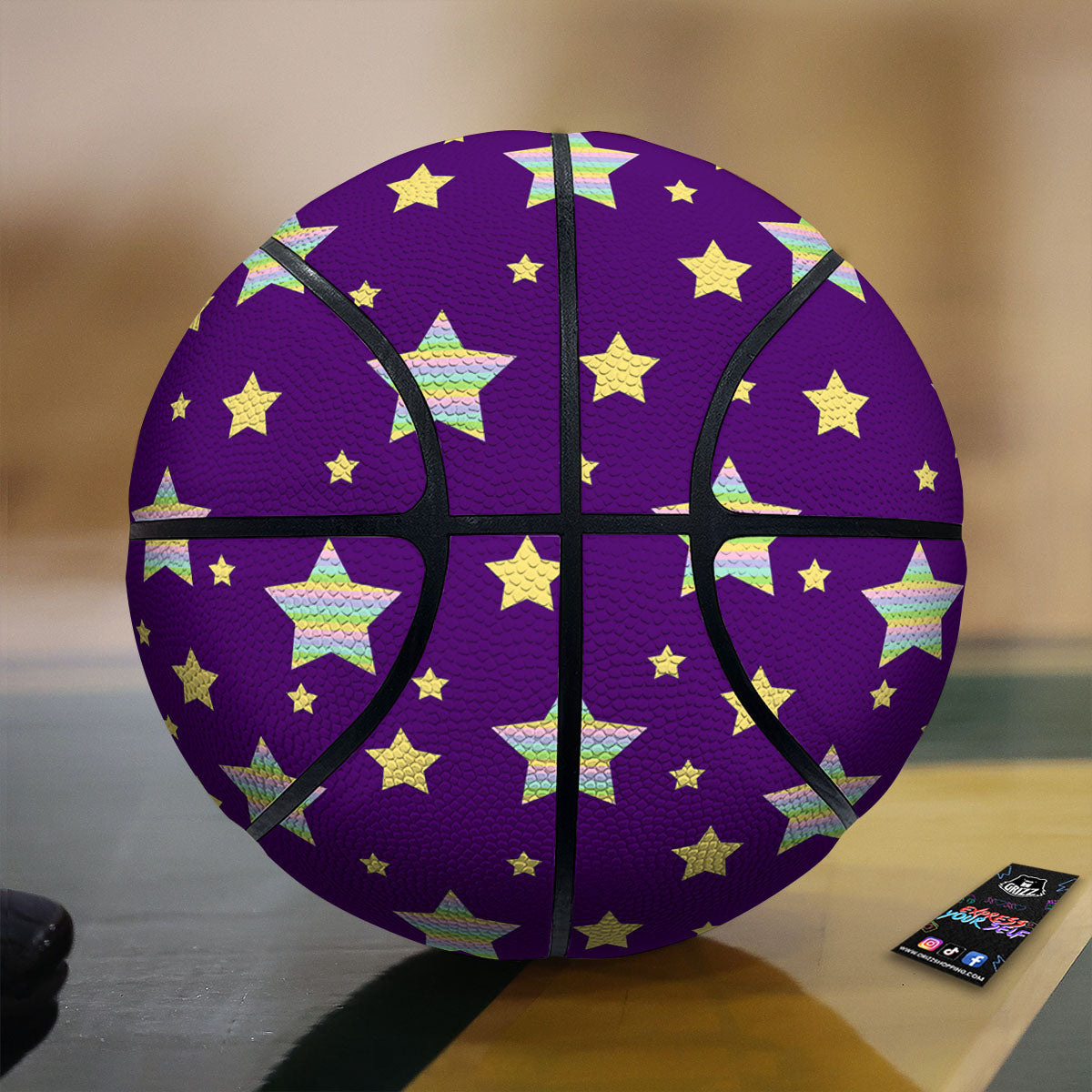 Zodiac Sign Vintage Capricorn Print Basketball