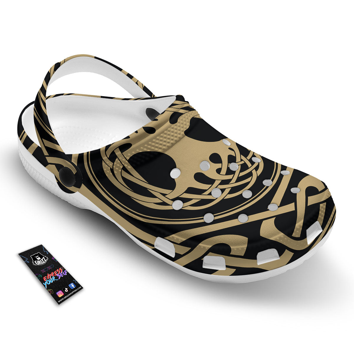 Yggdrasil Scandinavian Print Clog-grizzshop