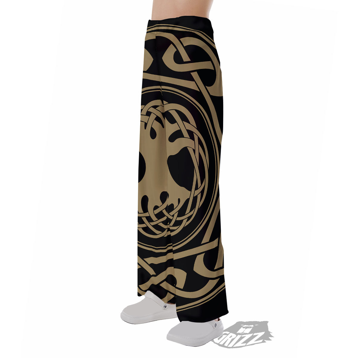 Yggdrasil Scandinavian Print Pajama Pants-grizzshop