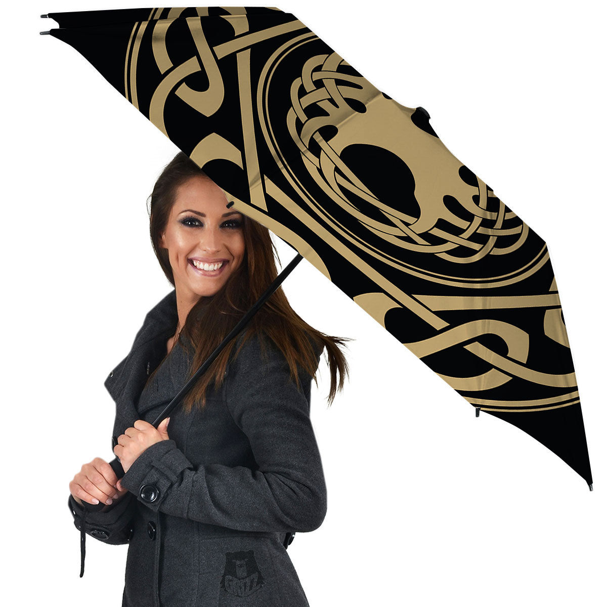 Yggdrasil Scandinavian Print Umbrella-grizzshop