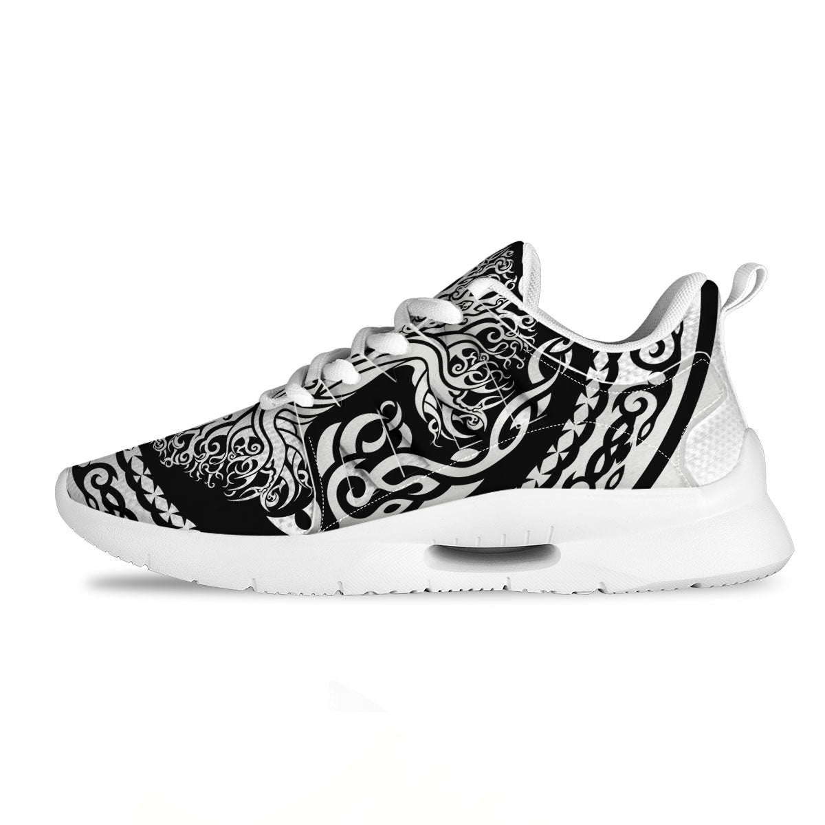 Yggdrasil Tree Ancient Print Tennis Shoes-grizzshop