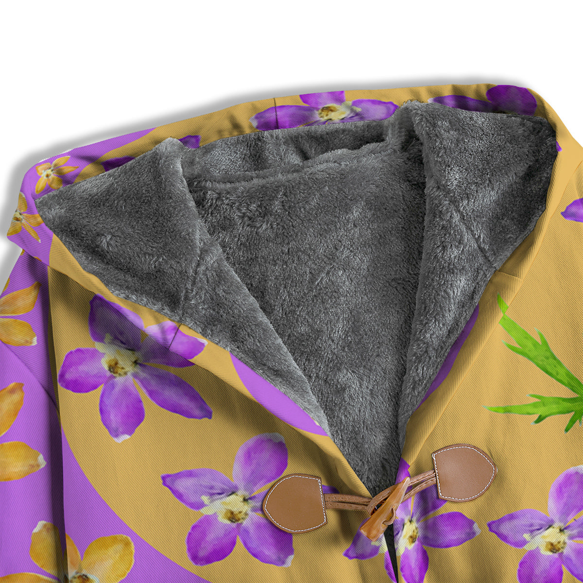 Yin Yang Colorful Flowers Print Men's Windbreaker Jacket-grizzshop
