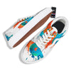 Yin Yang Colorful Splash Print Skate Shoes-grizzshop