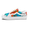 Yin Yang Colorful Splash Print Skate Shoes-grizzshop