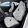 Yin Yang Mandala White And Black Print Car Seat Covers-grizzshop