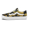 Yin Yang Moon And Sun Print Skate Shoes-grizzshop