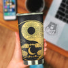 Yin Yang Moon And Sun Print Tumbler-grizzshop