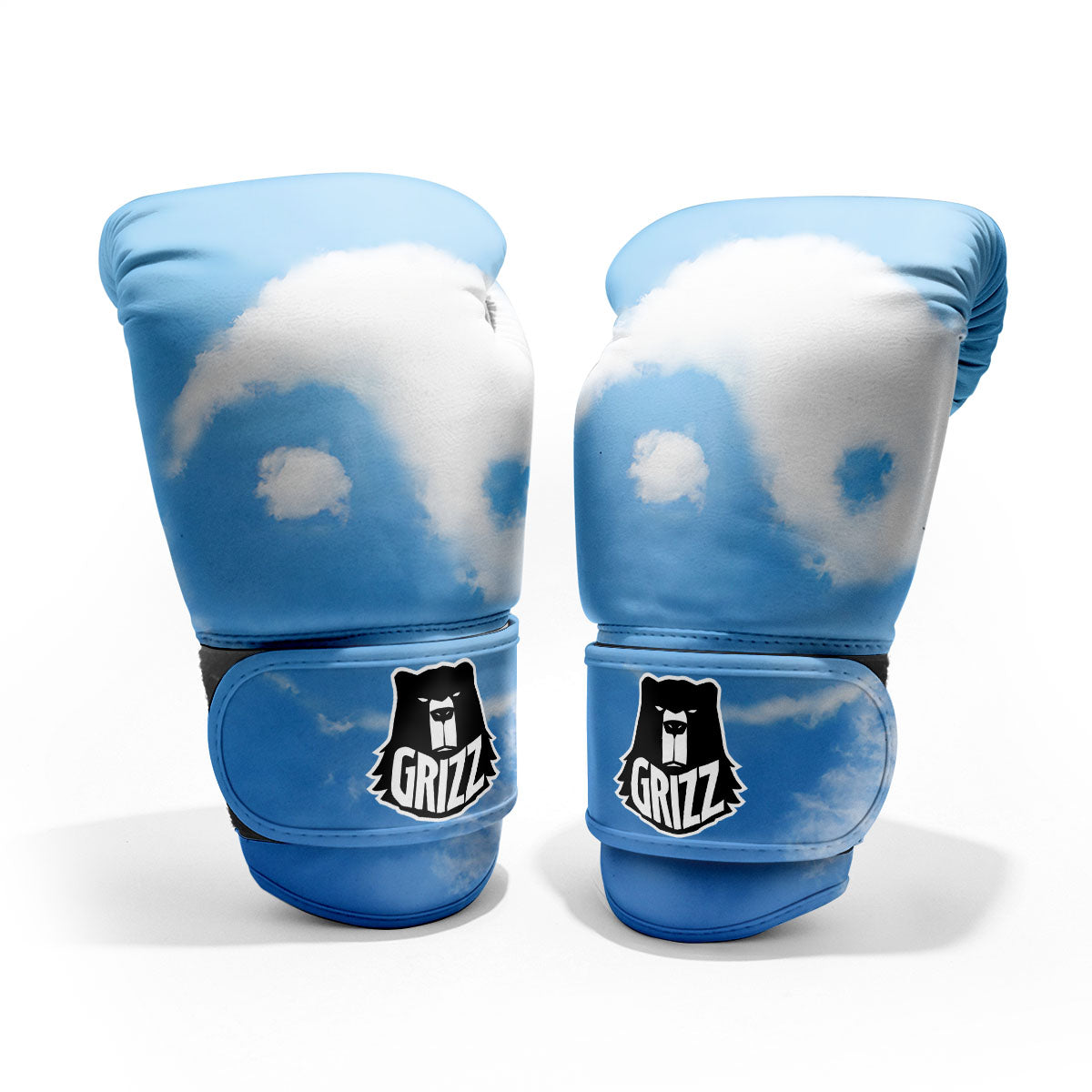 Yin Yang Space And Sky Print Pro Boxing Glove