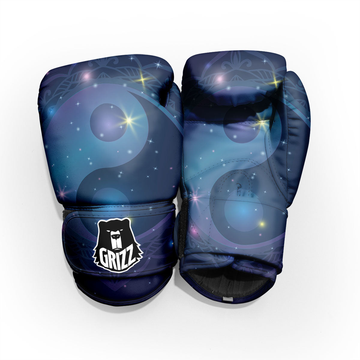 Yin Yang Space Print Pro Boxing Glove