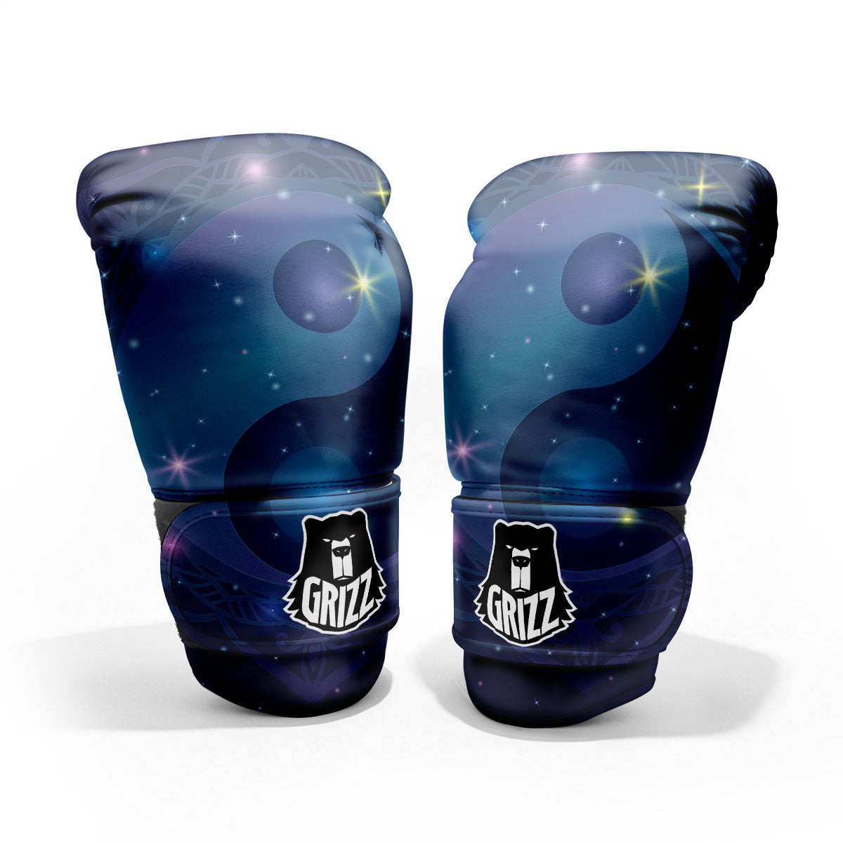 Yin Yang Space Print Pro Boxing Glove
