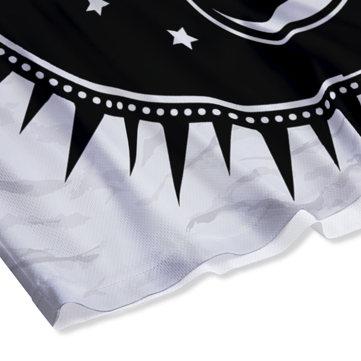 Zodiac Sign Dark Capricorn Print Mesh Shorts