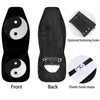 Yin Yang Symbol White And Black Print Car Seat Covers-grizzshop