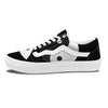 Yin Yang Symbol White And Black Print Skate Shoes-grizzshop