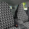 Yin Yang White And Black Print Pattern Car Seat Covers-grizzshop