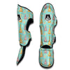 Yoga Meditation Pattern Print Muay Thai Shin Guards-grizzshop