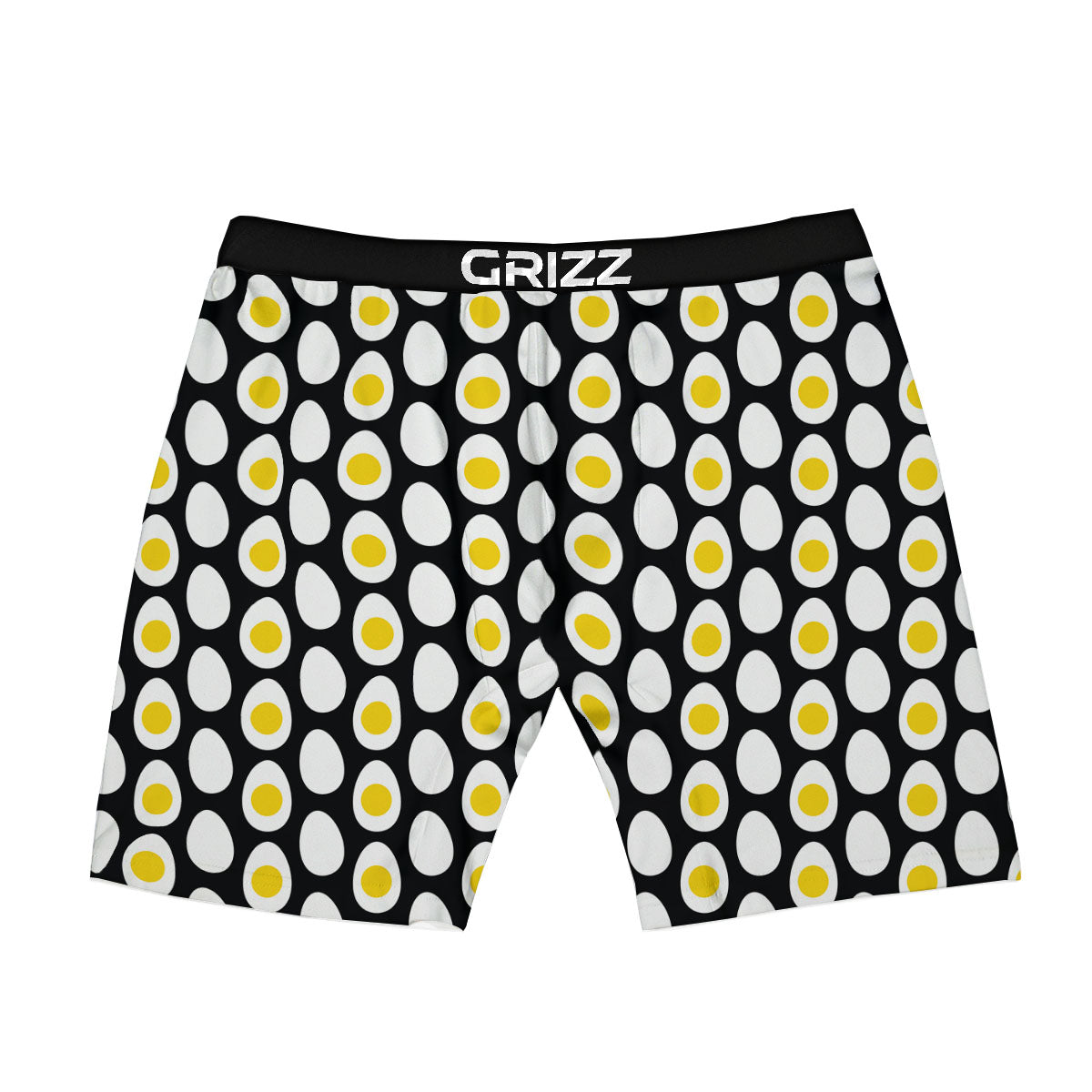 Yolk Egg Print Pattern Boxer Briefs-grizzshop