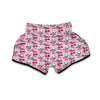 Yorkshire Terrier Dog Puppy Print Pattern Muay Thai Boxing Shorts-grizzshop