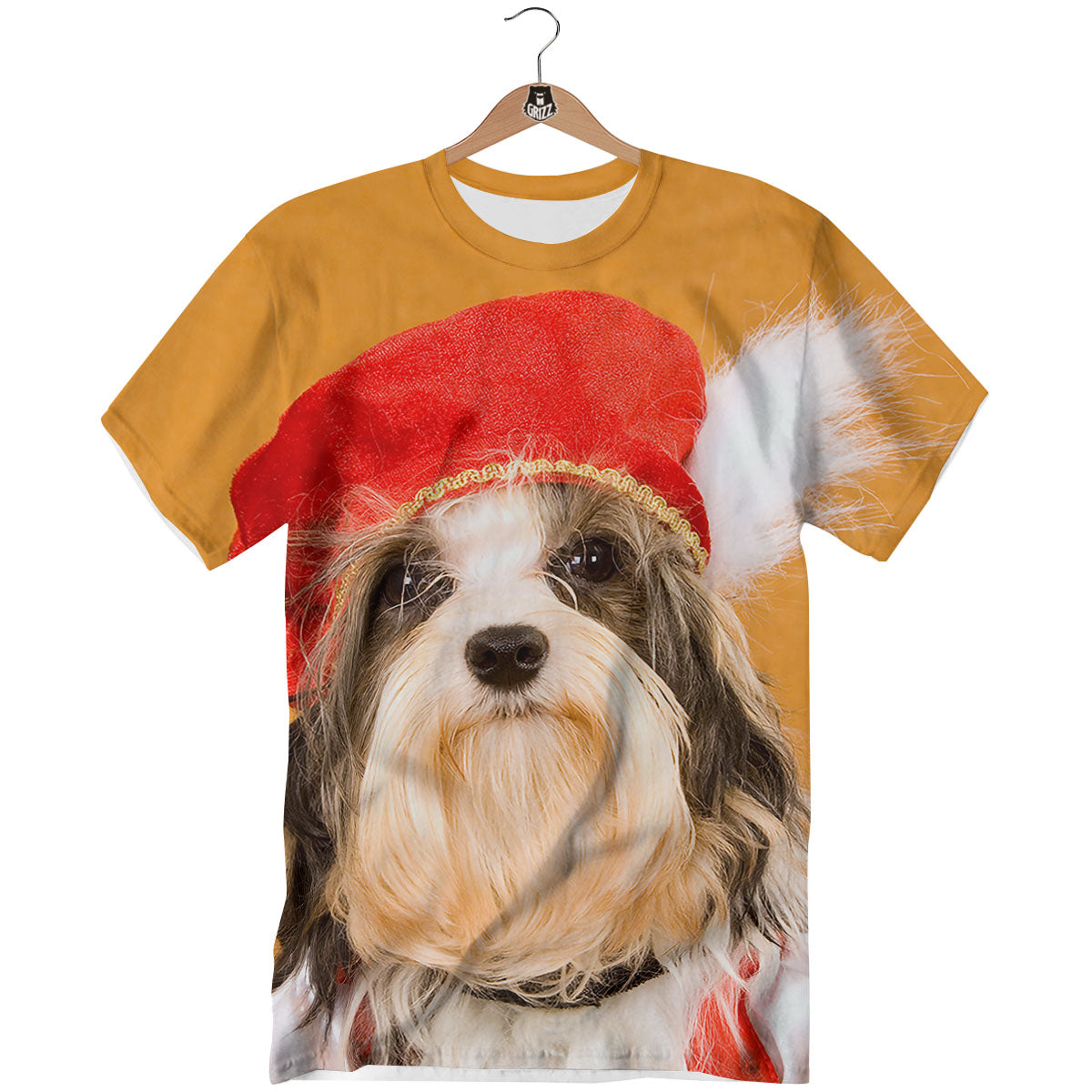 Yorkshire Terrier Red Cap Print T-Shirt-grizzshop