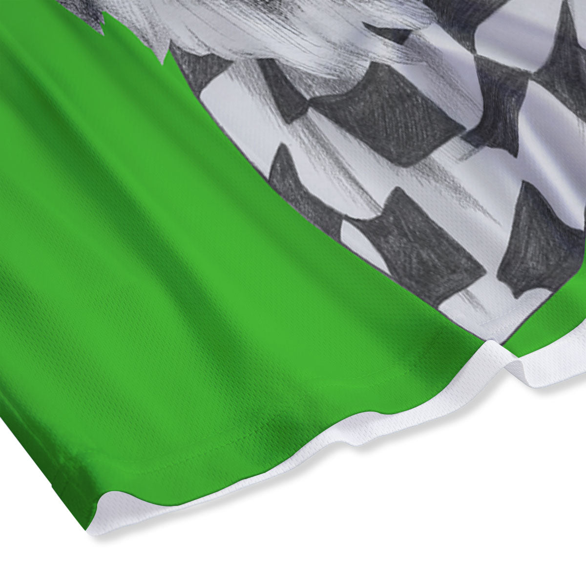 Yorkshire Terrier Sunglasses Print Mesh Shorts