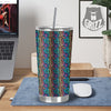 Zebra Colorful Print Pattern Tumbler-grizzshop