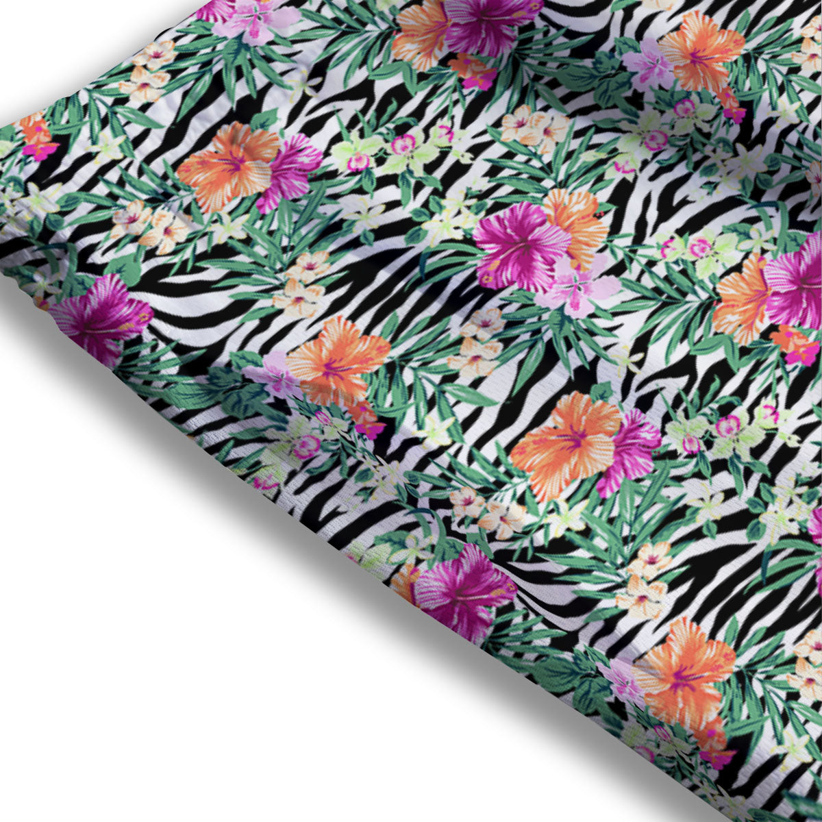 Woven Ethnic Mexican Print Pattern Mesh Shorts