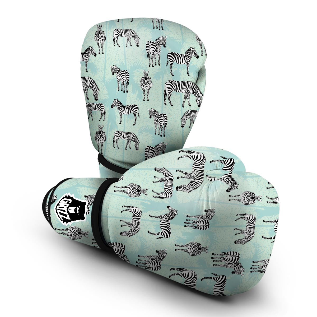 Zebra Pastel Boxing Gloves-grizzshop