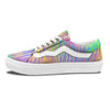 Zebra Pastel Print Pattern Skate Shoes-grizzshop