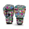 Zebra Pattern Print Boxing Gloves-grizzshop