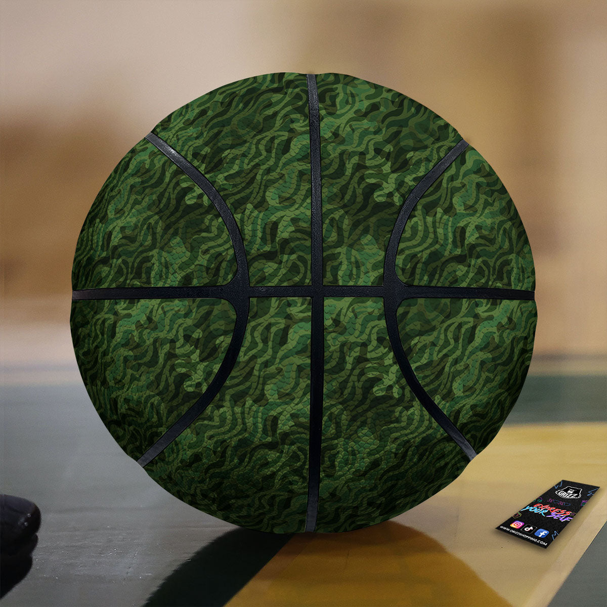 Zebra Hot Pink Print Pattern Basketball