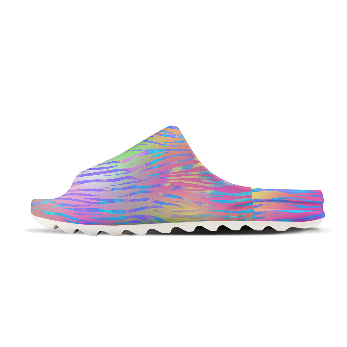 Zebra Pastel Print Pattern Sandals-grizzshop