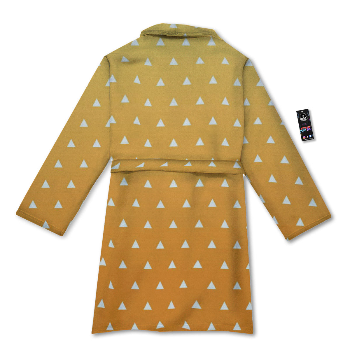 Zenitsu Print Pattern Bathrobe-grizzshop
