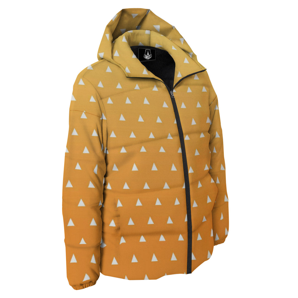 Zenitsu Print Pattern Down Jacket-grizzshop