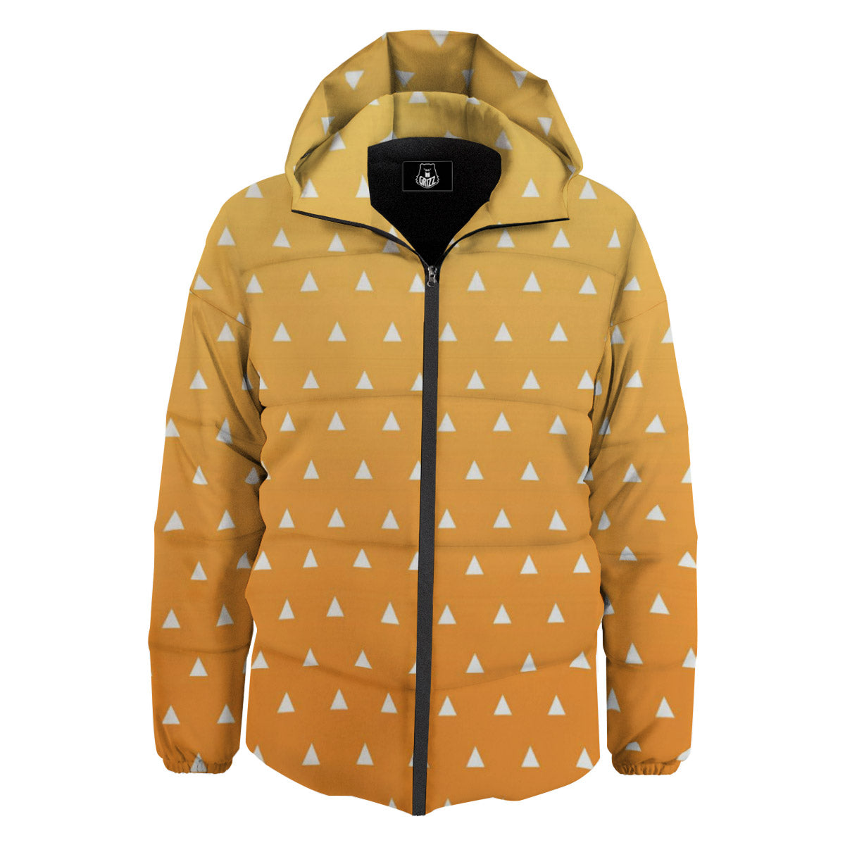 Zenitsu Print Pattern Down Jacket-grizzshop
