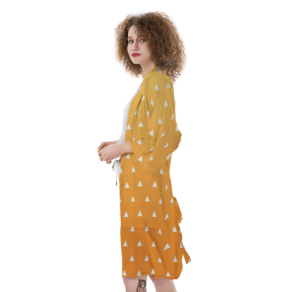 Zenitsu Print Pattern Kimono-grizzshop