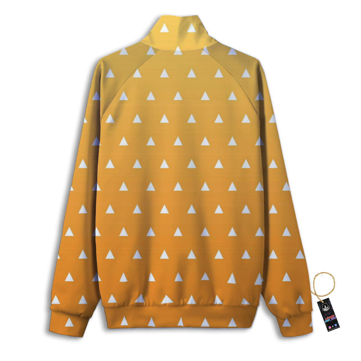 Zenitsu Print Pattern Track Jacket-grizzshop