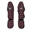 Zig Zag Print Pattern Muay Thai Shin Guards-grizzshop