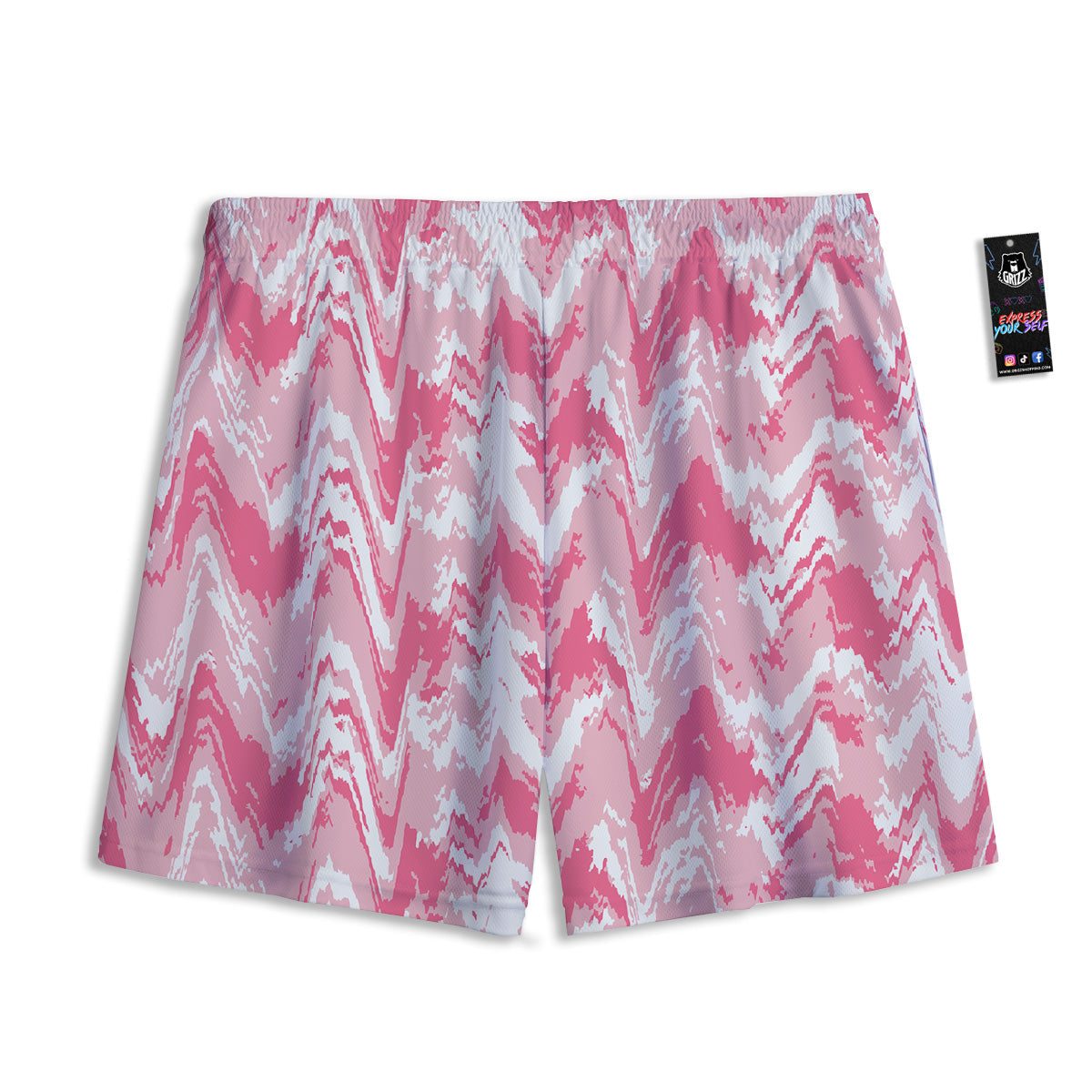 Zodiac Sign Dark Scorpio Print Mesh Shorts