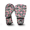 Zigzag Flamingo Flower Boxing Gloves-grizzshop