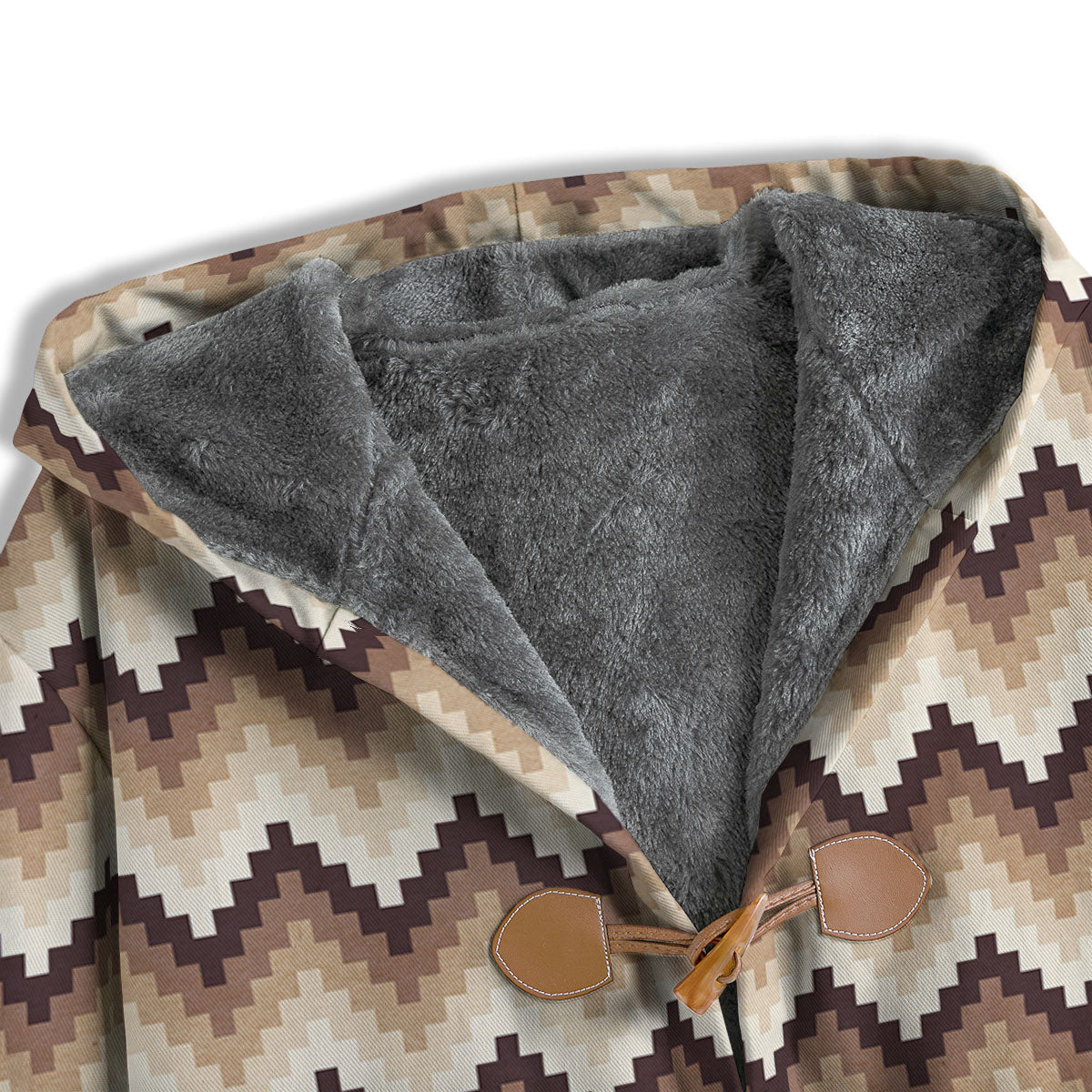 Zigzag Pixel Print Pattern Men's Windbreaker Jacket-grizzshop