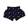 Zodiac Celestial Pattern Print Muay Thai Boxing Shorts-grizzshop