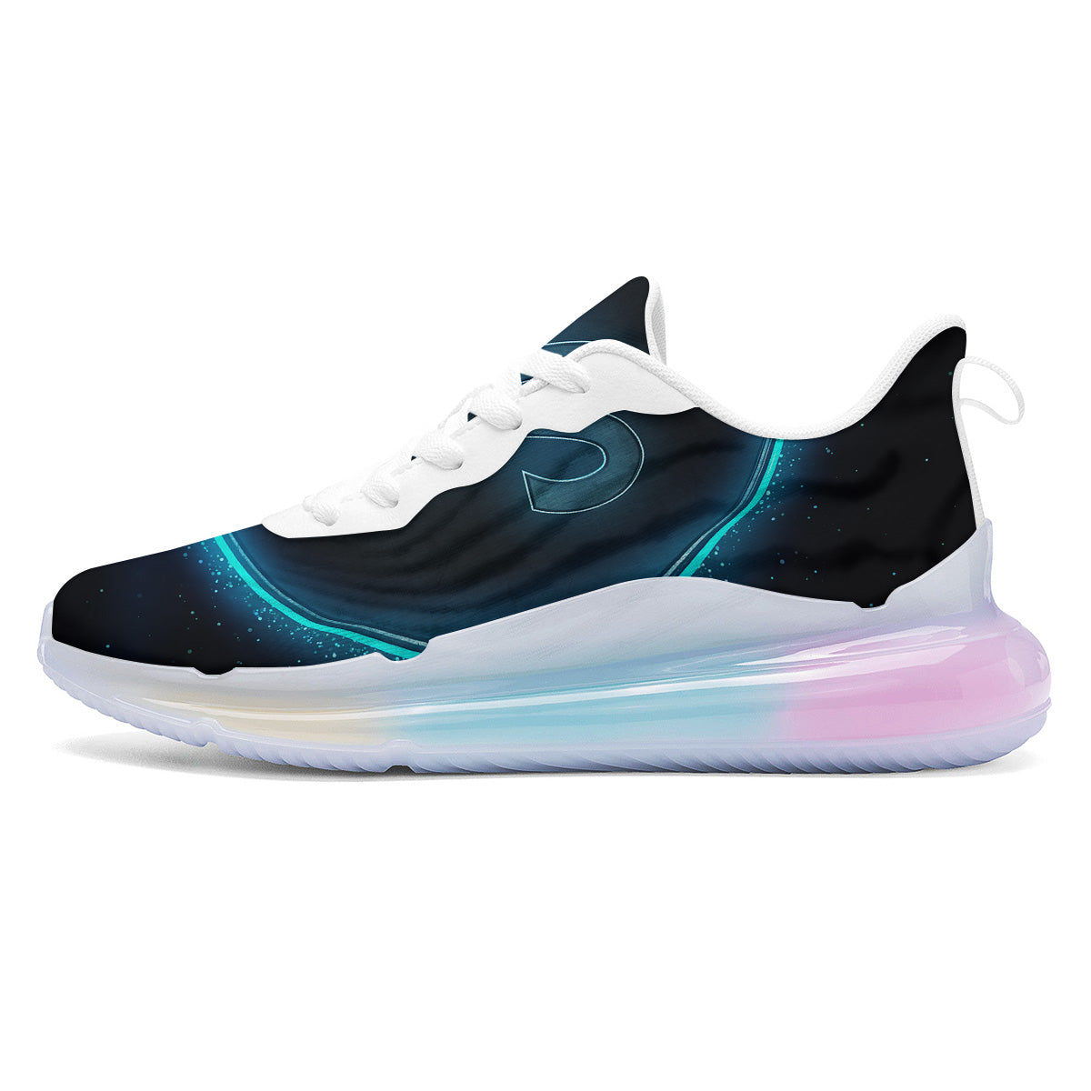 Zodiac Sign Blue Aries Print Running Sneakers-grizzshop